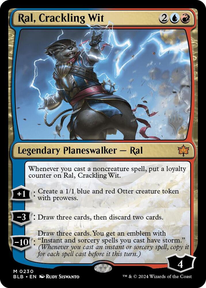 Ral, Crackling Wit | Promo Pack: Bloomburrow #230