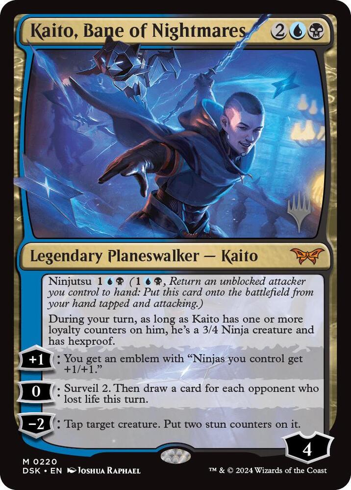 Kaito, Bane of Nightmares | Promo Pack: Duskmourn: House of Horror #220