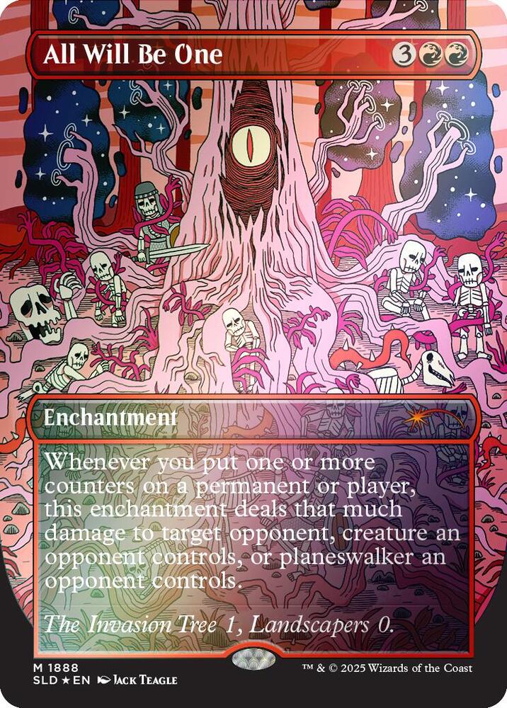 All Will Be One (Rainbow Foil) | Secret Lair Drop Series #1888