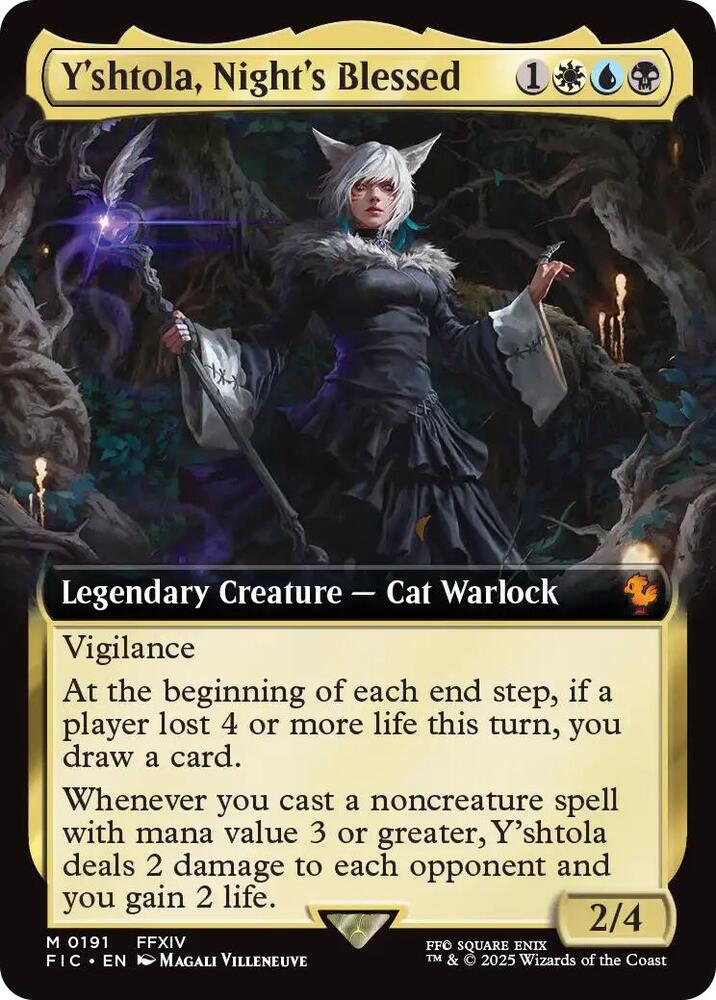 Y'shtola, Night's Blessed (Extended Art) | Commander: FINAL FANTASY #191
