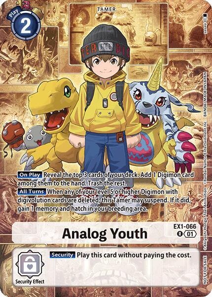 Analog Youth (Special Event Pack 2025) | Classic Collection #EX1-066 R
