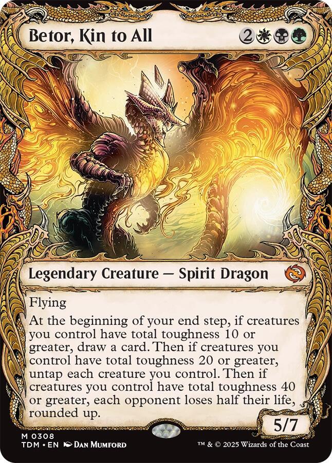 Betor, Kin to All (Showcase) | Tarkir: Dragonstorm #308