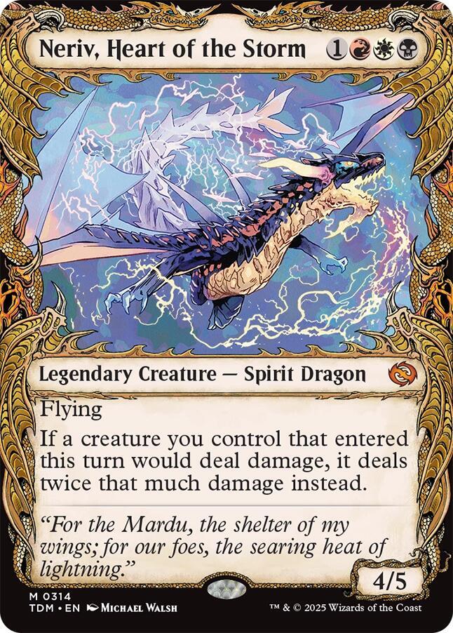 Neriv, Heart of the Storm (Showcase) | Tarkir: Dragonstorm #314