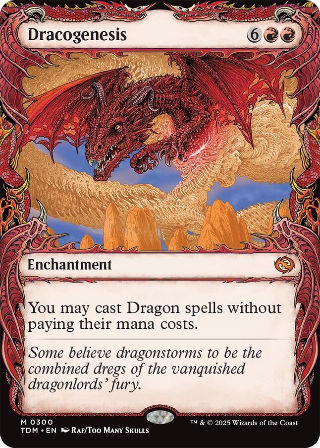 Dracogenesis (0300) (Showcase) | Tarkir: Dragonstorm #300