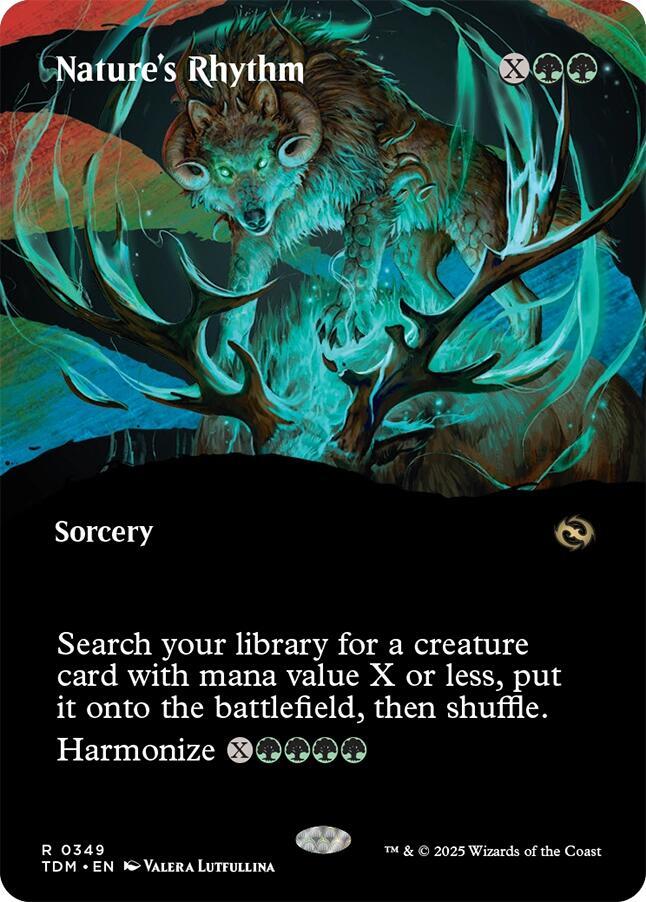 Nature's Rhythm (Borderless) | Tarkir: Dragonstorm #349