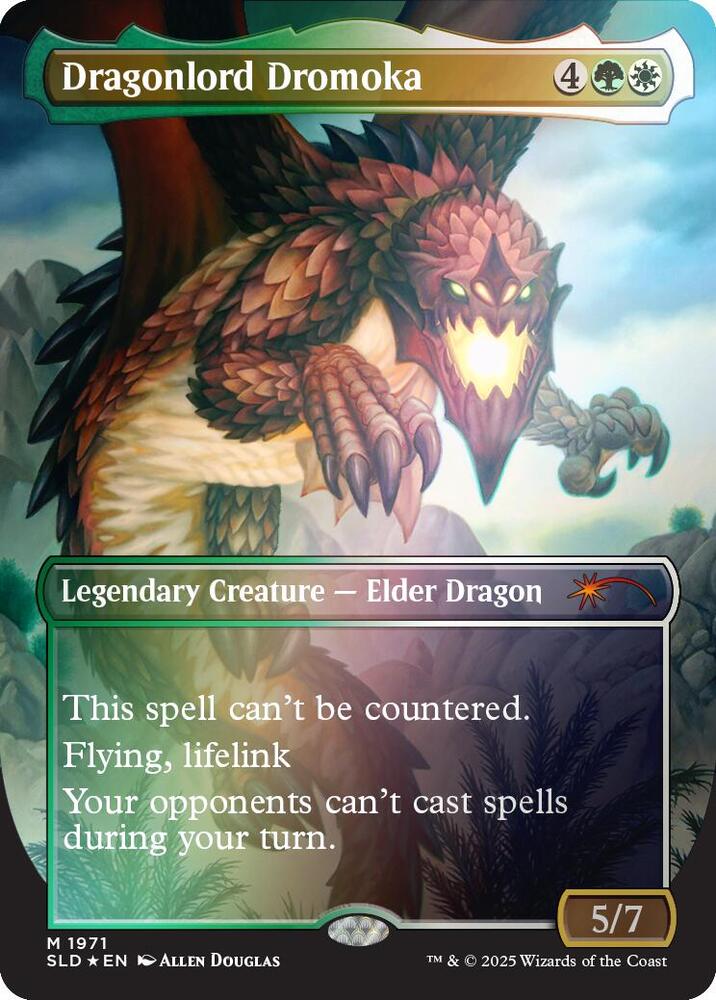 Dragonlord Dromoka (Rainbow Foil) | Secret Lair Drop Series #1971