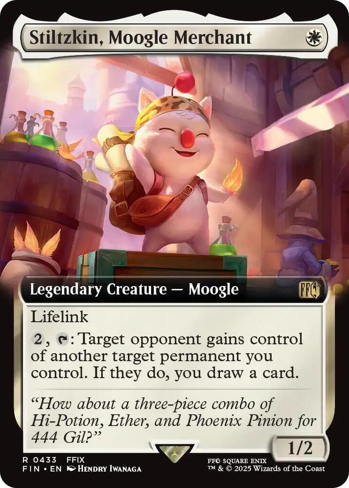 Stiltzkin, Moogle Merchant (Extended Art) | FINAL FANTASY #433