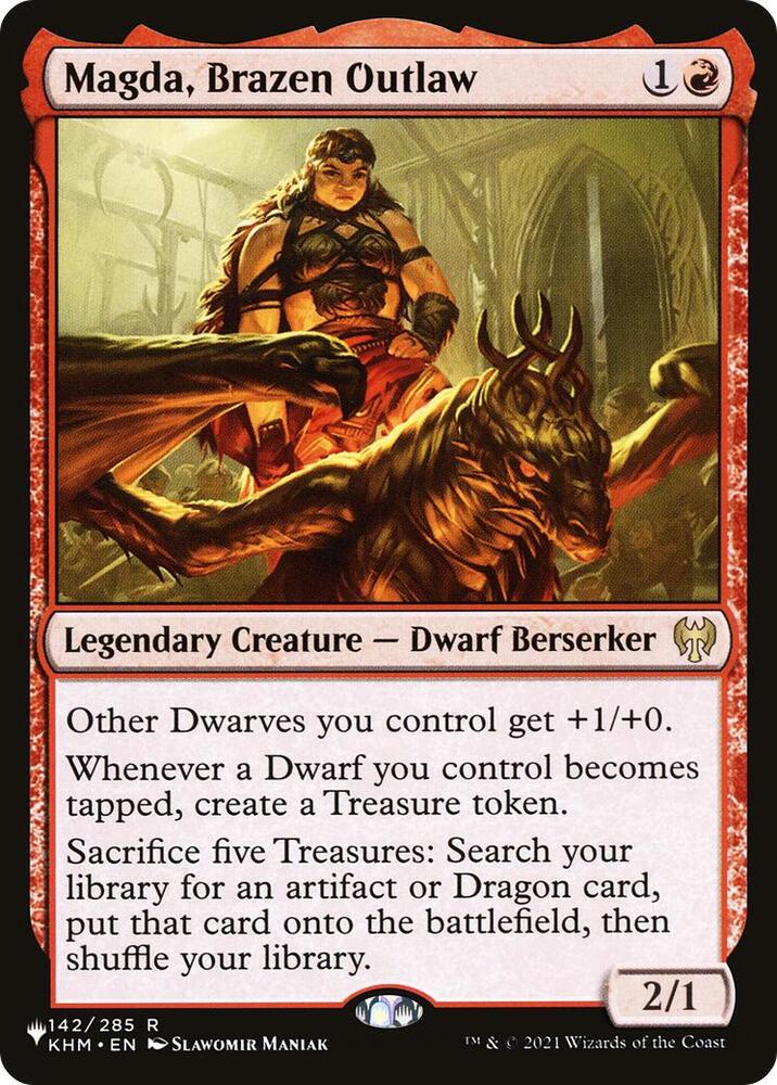 Magda, Brazen Outlaw | The List Reprints #142/285