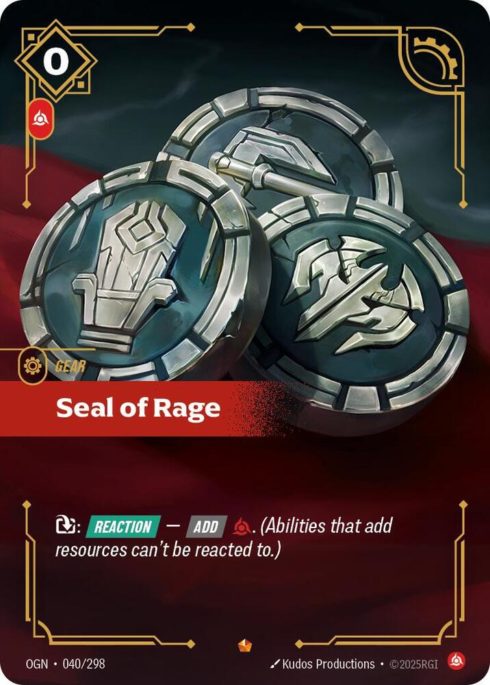 Seal of Rage | Origins #040/298