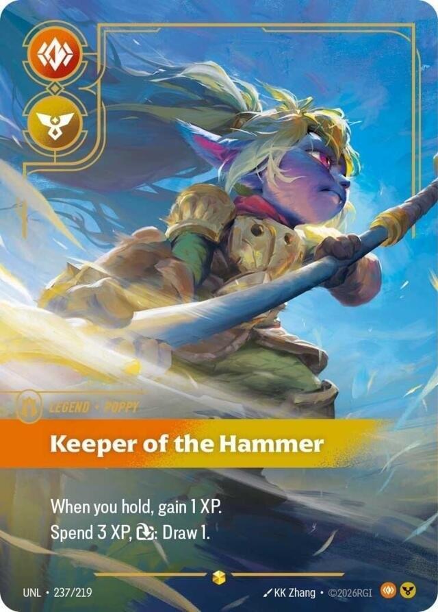 Poppy - Keeper of the Hammer (Overnumbered) | Unleashed #237/219