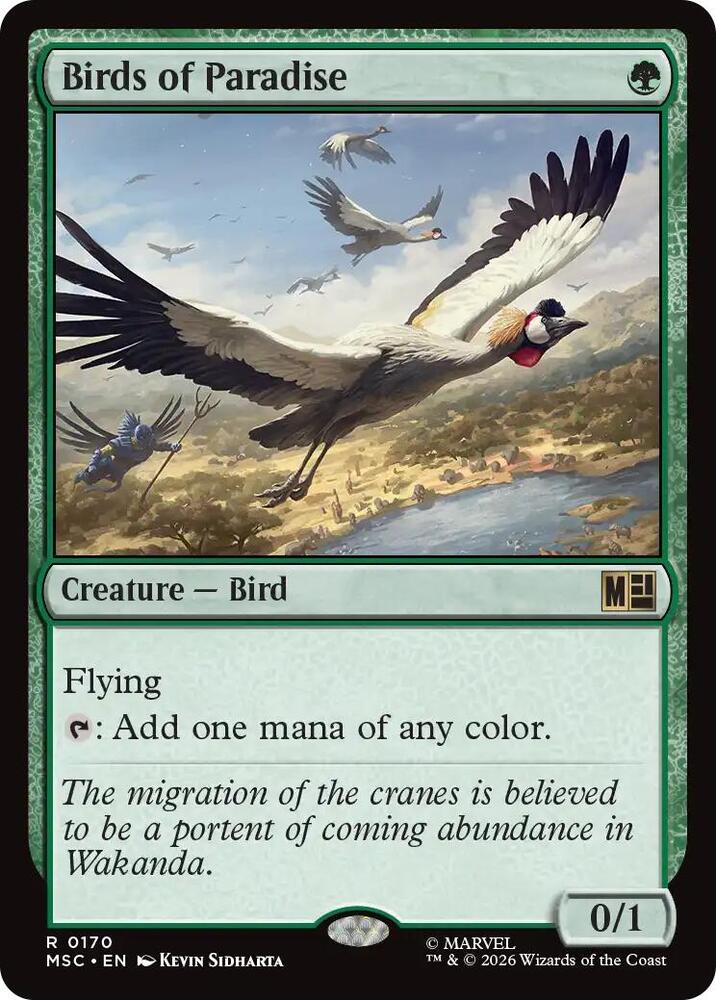 Birds of Paradise | Commander: Marvel Super Heroes #170