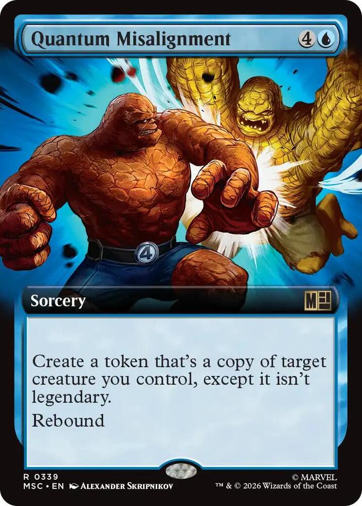 Quantum Misalignment (Extended Art) | Commander: Marvel Super Heroes #339