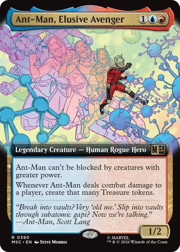 Ant-Man, Elusive Avenger (Extended Art) | Commander: Marvel Super Heroes #390