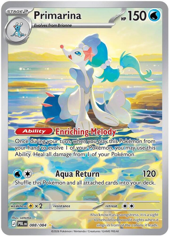 Primarina - 088/084 | ME05: Pitch Black #088/084
