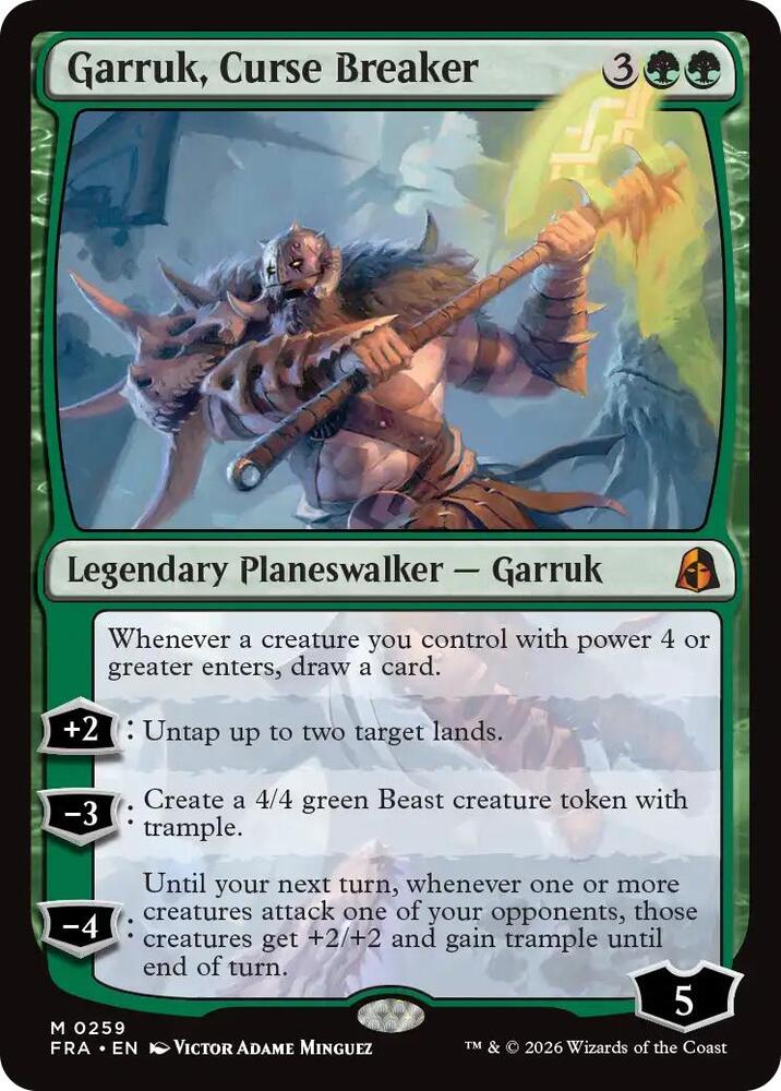 Garruk, Curse Breaker | Reality Fracture #259