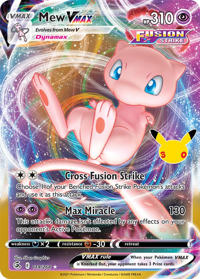 Mew VMAX | ME: 30th Celebration Classic Collection #114/264