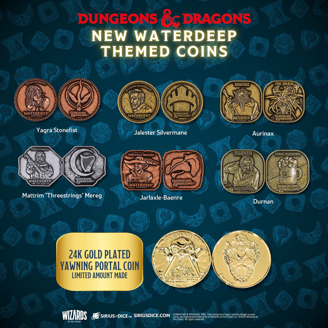 Sirius Dice: The Yawning Portal Treasure Packs