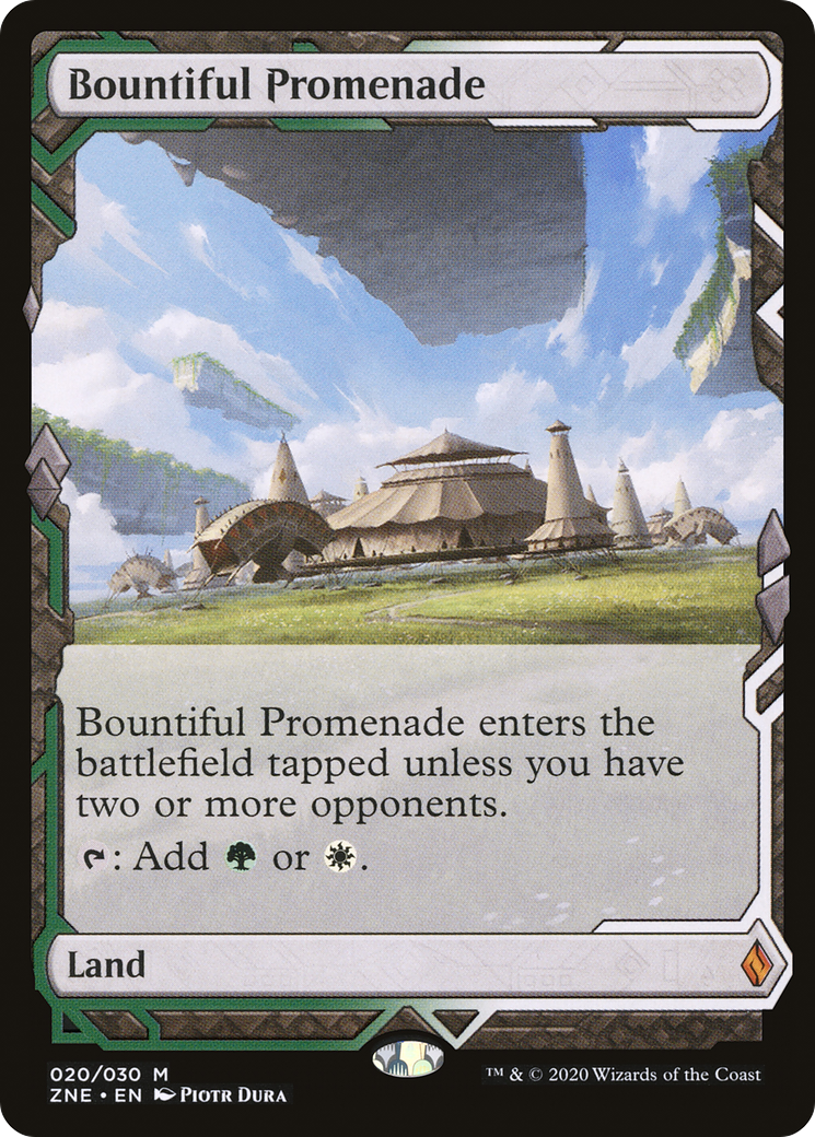 Bountiful Promenade | Zendikar Rising Expeditions #20