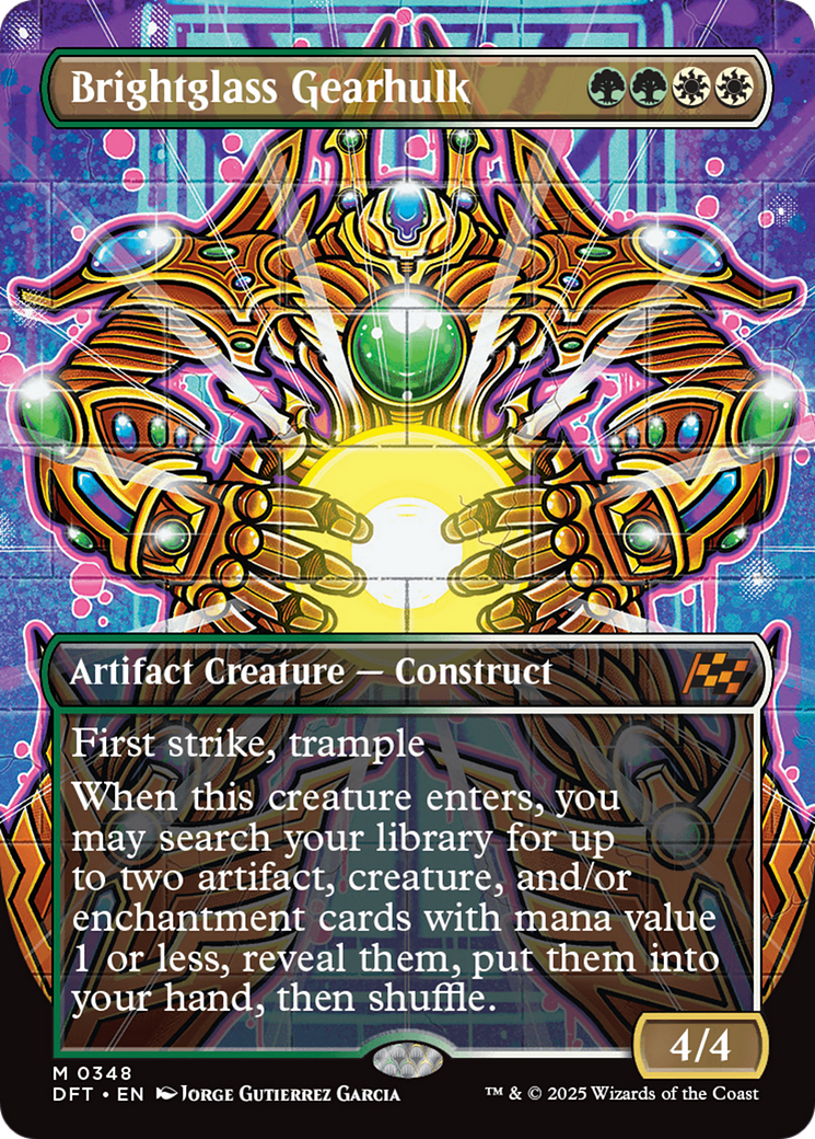 Brightglass Gearhulk | Aetherdrift #348