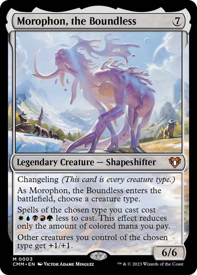 Morophon, the Boundless | Commander Masters #3