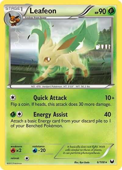 Leafeon | Dark Explorers #6/108