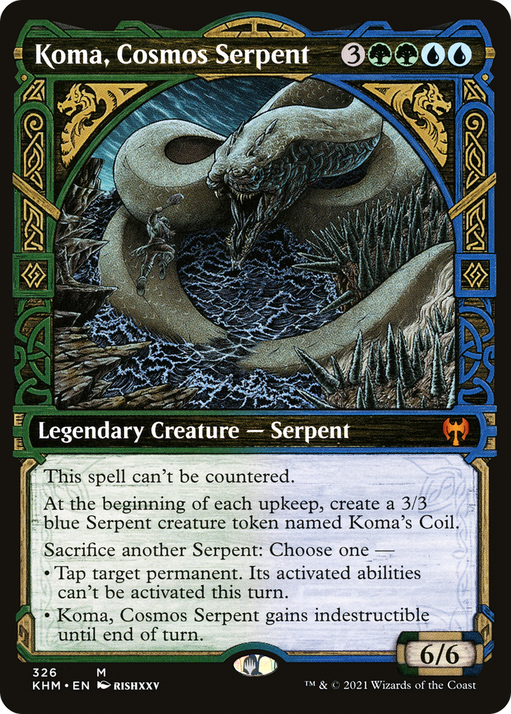 Koma, Cosmos Serpent | Kaldheim #326