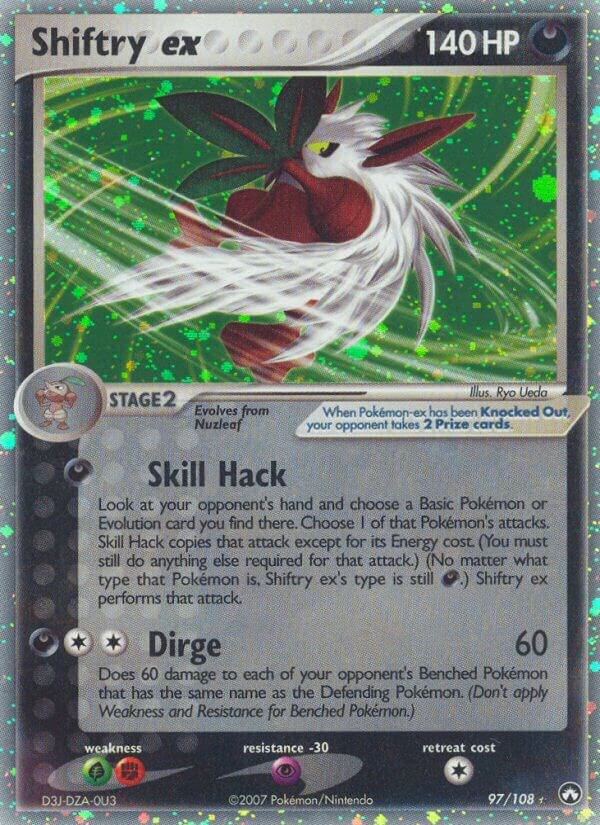 Shiftry ex | EX Power Keepers #97/108