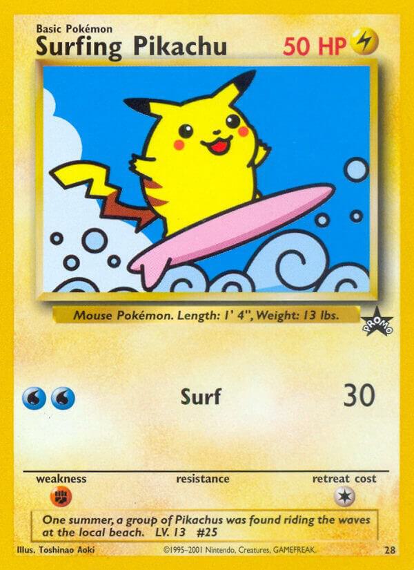 Surfing Pikachu | WoTC Promo #28/53