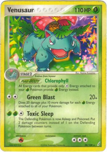 Venusaur | EX Crystal Guardians #28/100