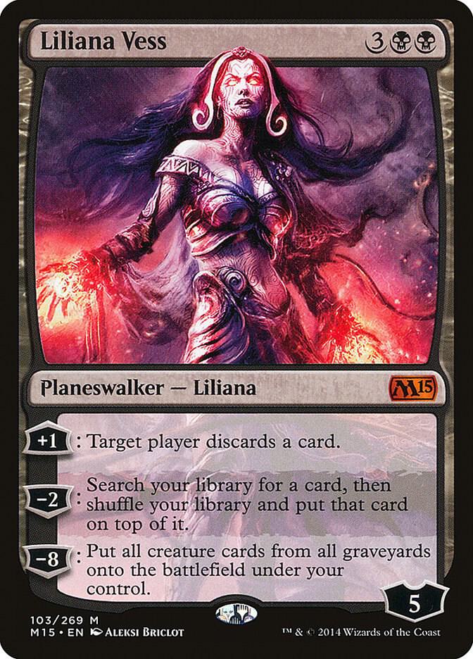 Liliana Vess | Magic 2015 (M15) #103
