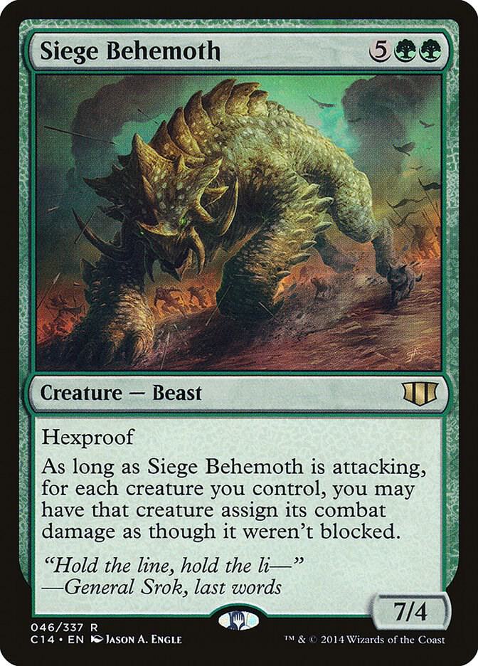 Siege Behemoth | Commander 2014 #46