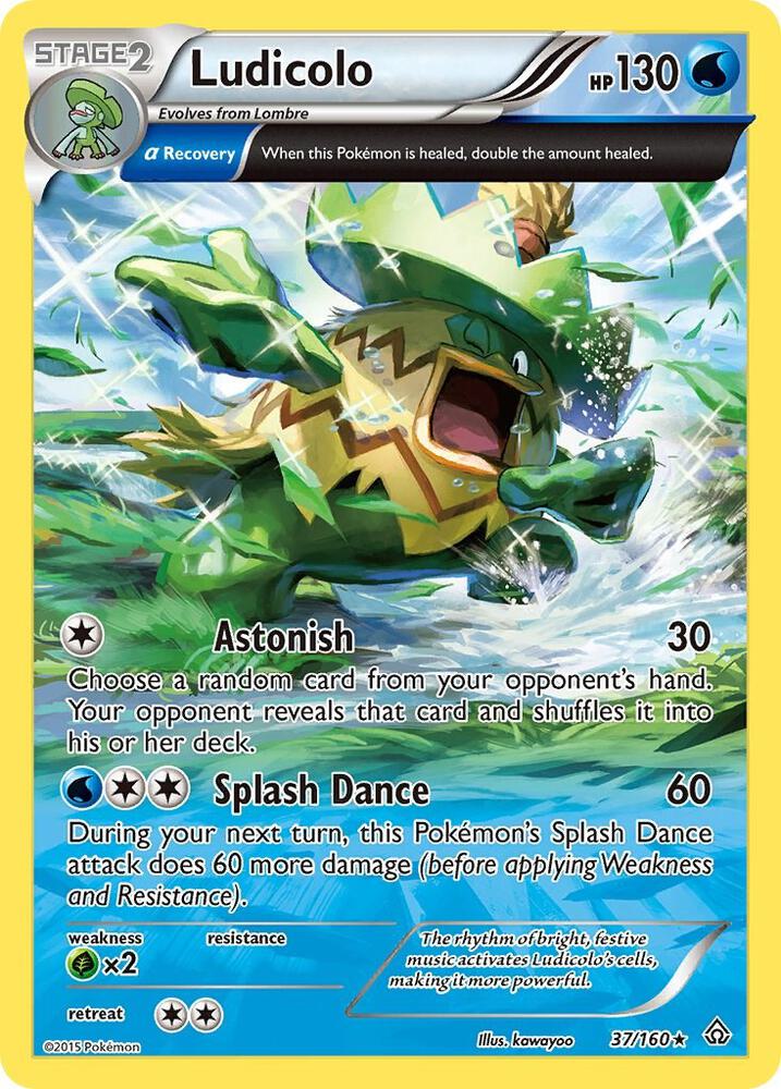 Ludicolo (Alpha) | XY - Primal Clash #37/160