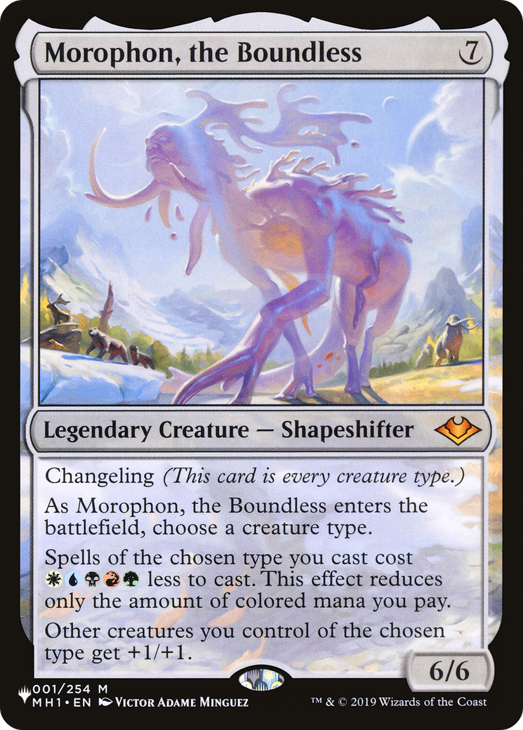 Morophon, the Boundless | The List #MH1-1