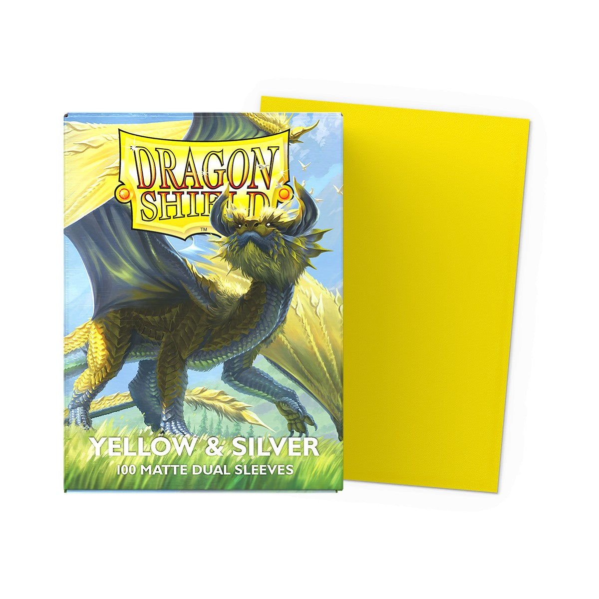 Dragon Shield Dual Matte - Yellow & Silver