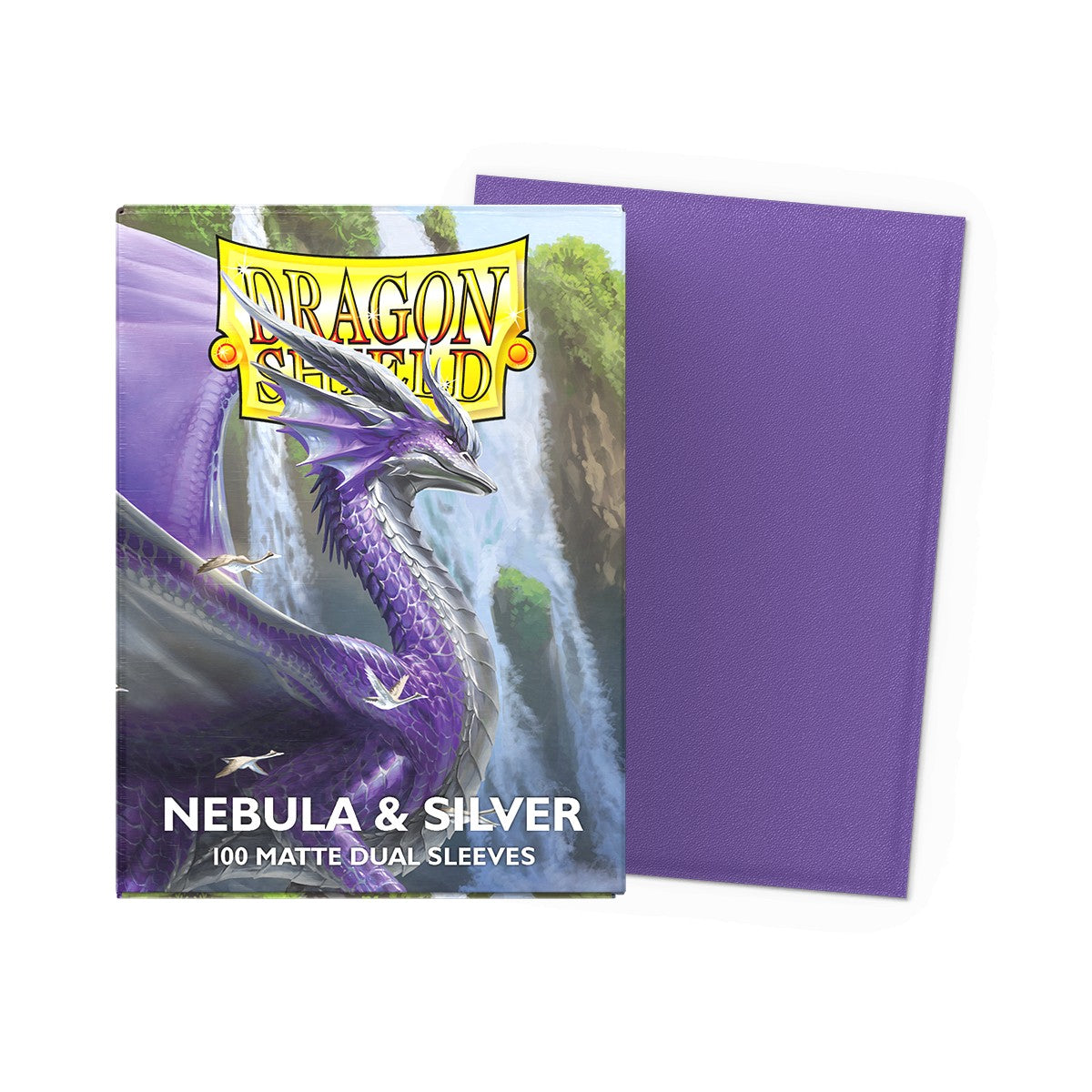Dragon Shield Dual Matte - Nebula & Silver