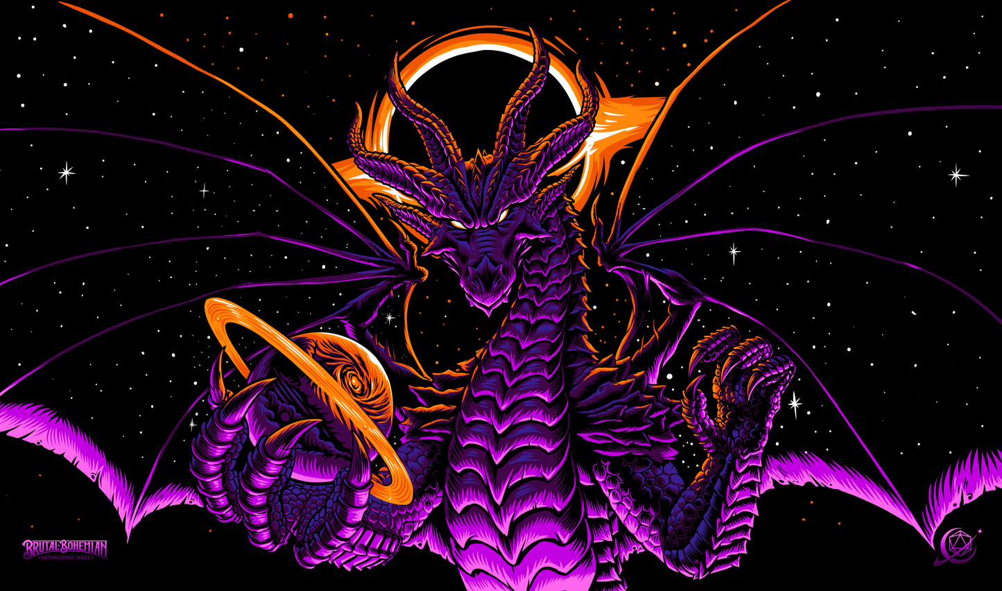 Galactic Games Dragon Playmat