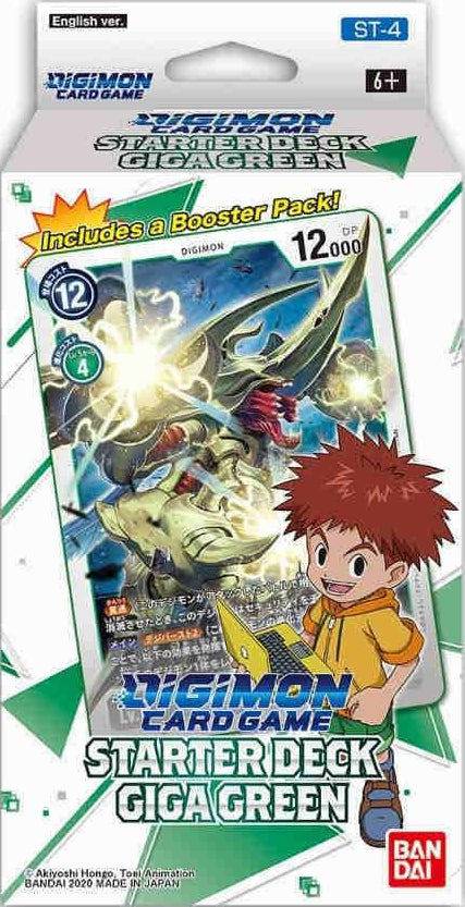 Digimon Starter Deck - ST-4 Giga Green