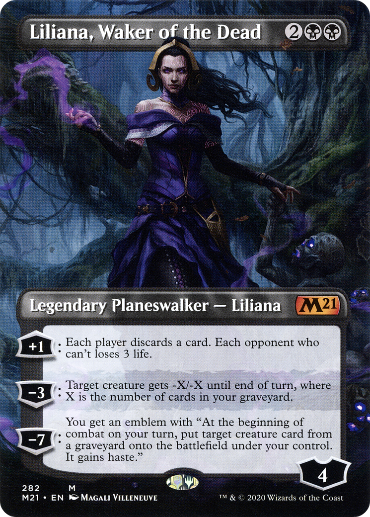 Liliana, Waker of the Dead | Core Set 2021 #282