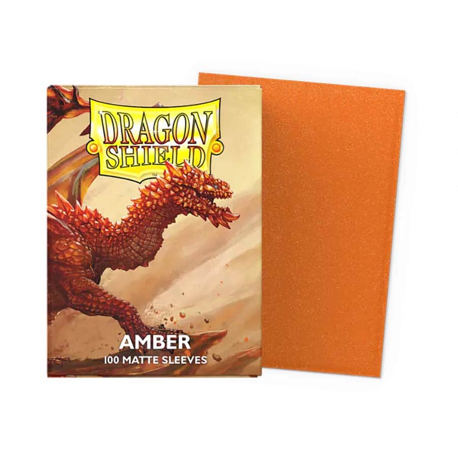 Dragon Shield Matte - Amber