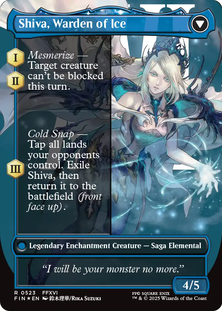 Jill, Shiva's Dominant // Shiva, Warden of Ice | FINAL FANTASY #523