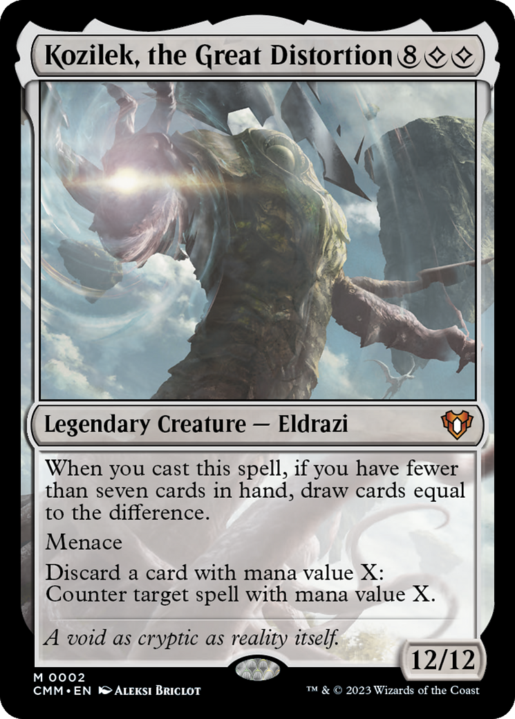 Kozilek, the Great Distortion | Commander Masters #2
