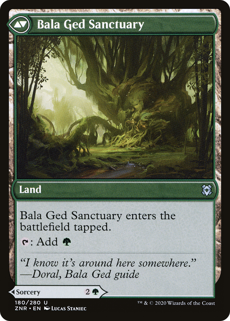 Bala Ged Recovery // Bala Ged Sanctuary | Zendikar Rising #180