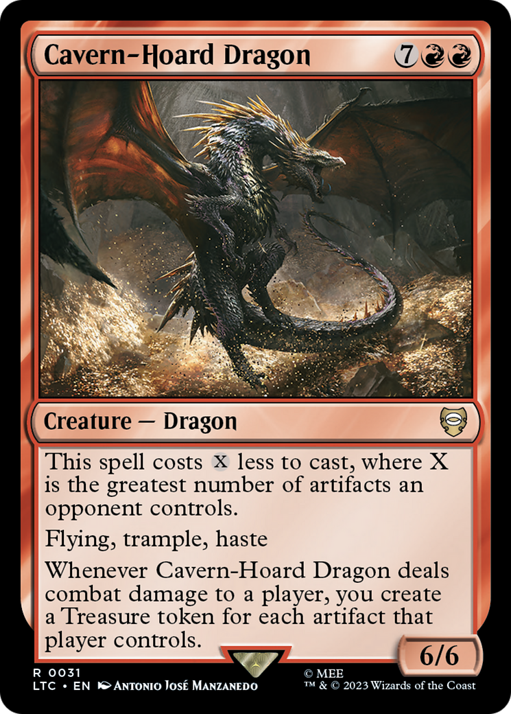 Cavern-Hoard Dragon | Tales of Middle-earth Commander #31