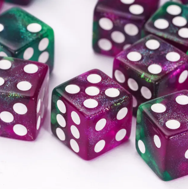 D6 Pip Set 12mm, 36pk