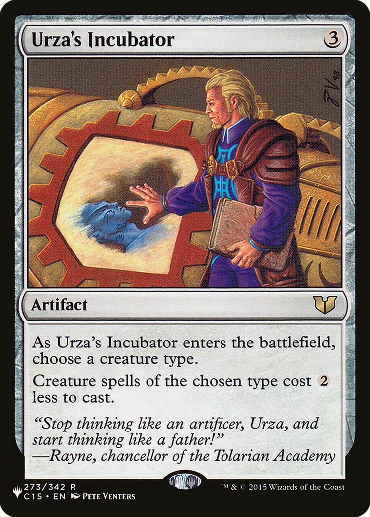 Urza's Incubator | The List #C15-273