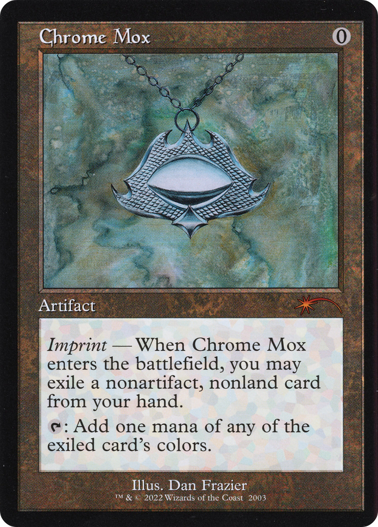 Chrome Mox | Secret Lair 30th Anniversary Countdown Kit #2003