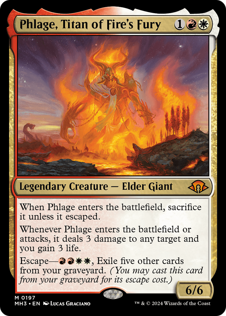 Phlage, Titan of Fire's Fury | Modern Horizons 3 #197