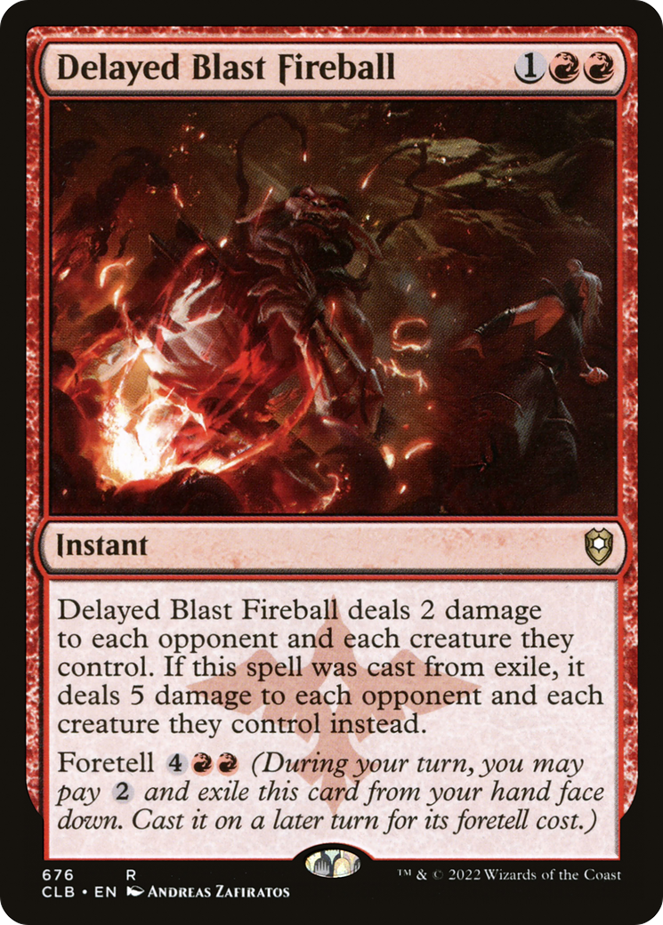 Delayed Blast Fireball | Commander Legends: Battle for Baldur's Gate #676