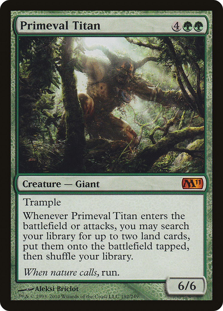 Primeval Titan | Magic 2011 #192