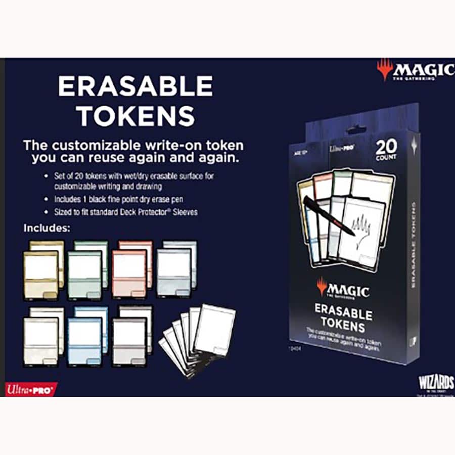 Magic the Gathering Eraseable Token